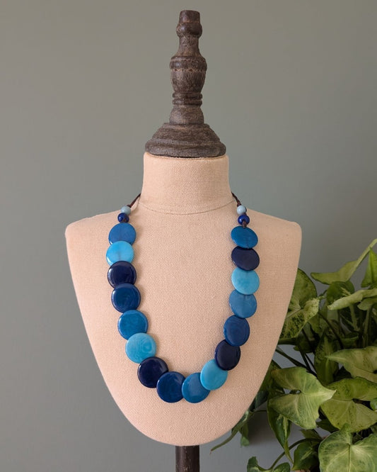 LITTLE SMARTIES — Handmade Tagua Statement Necklace - The Happy Elephant - Tagua Jewellery