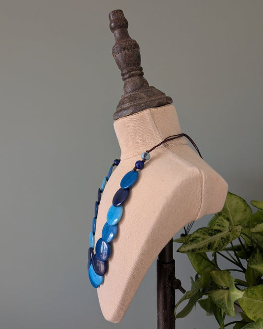 LITTLE SMARTIES — Handmade Tagua Statement Necklace - The Happy Elephant - Tagua Jewellery