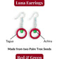 LUNA — Handmade Tagua Earrings - The Happy Elephant - Tagua Jewellery