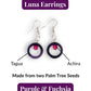 LUNA — Handmade Tagua Earrings - The Happy Elephant - Tagua Jewellery