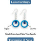 LUNA — Handmade Tagua Earrings - The Happy Elephant - Tagua Jewellery