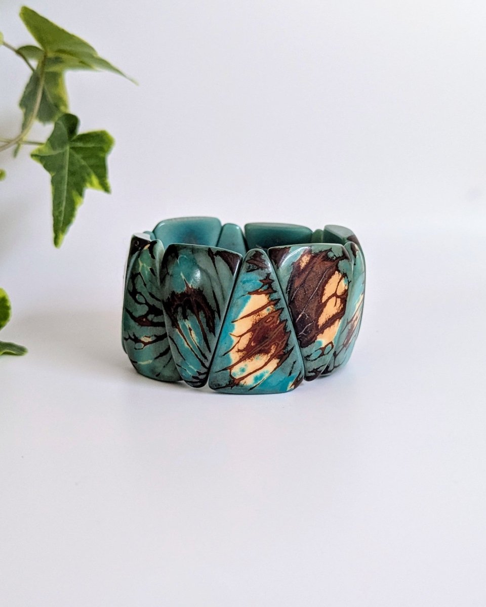 MACHU PICCHU — Handmade Tagua Bracelet - The Happy Elephant - Tagua Jewellery