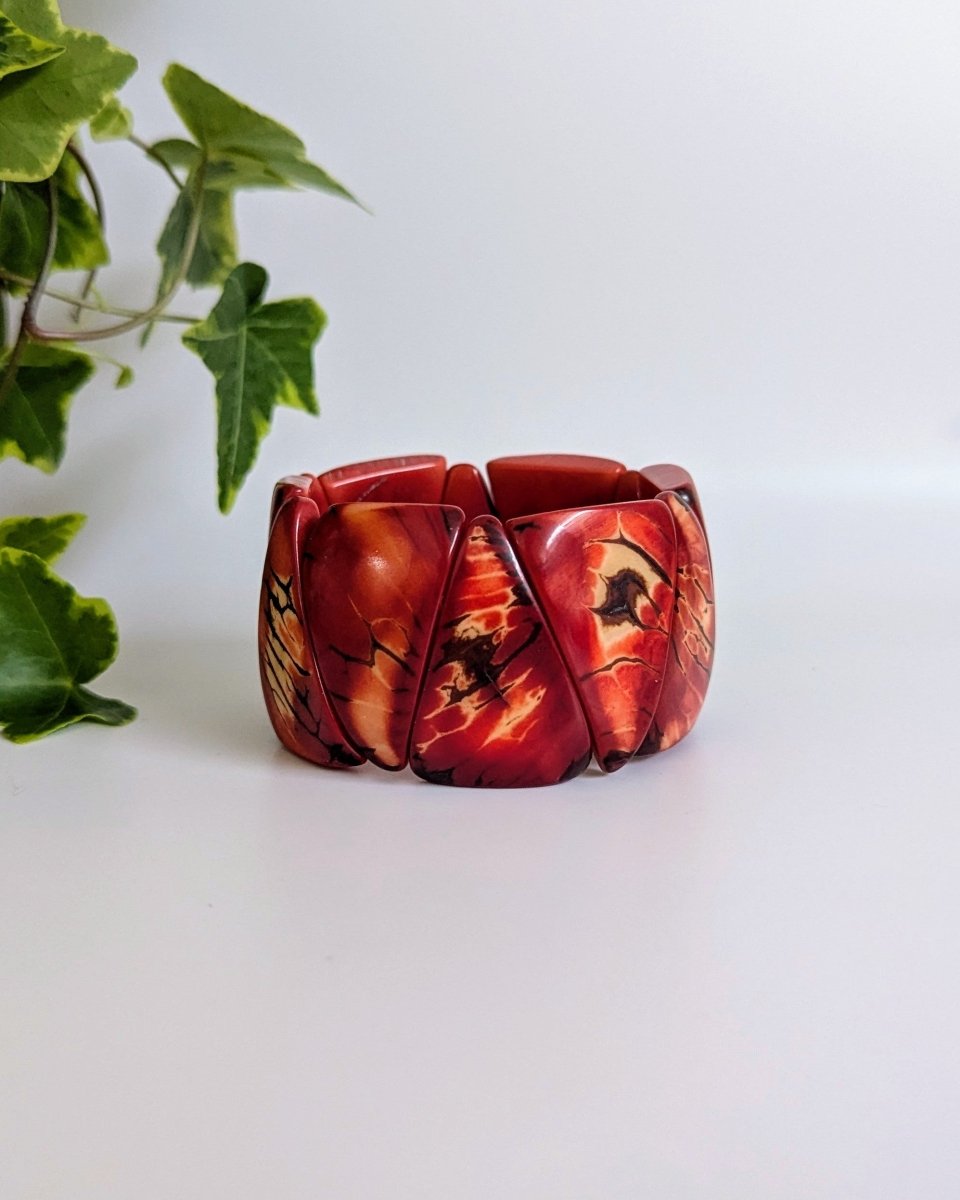 MACHU PICCHU — Handmade Tagua Bracelet - The Happy Elephant - Tagua Jewellery