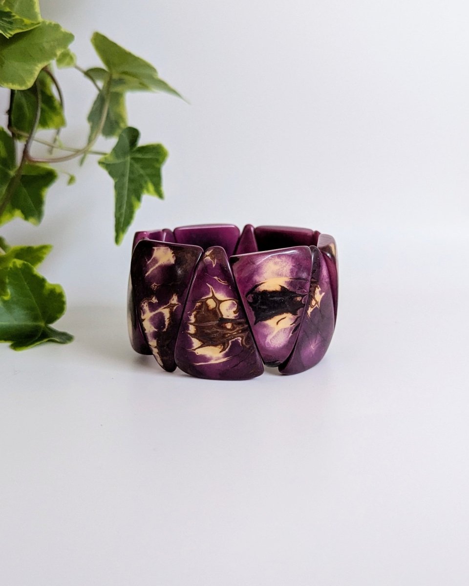 MACHU PICCHU — Handmade Tagua Bracelet - The Happy Elephant - Tagua Jewellery