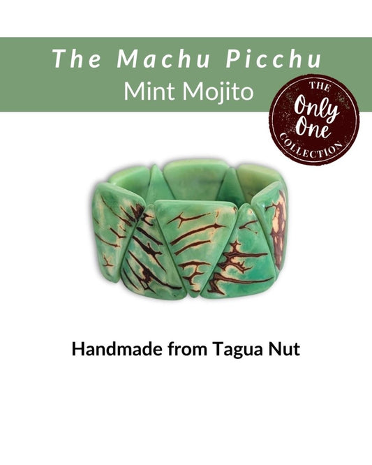 MACHU PICCHU — Handmade Tagua Bracelet — 'Only One' - The Happy Elephant - Tagua Jewellery