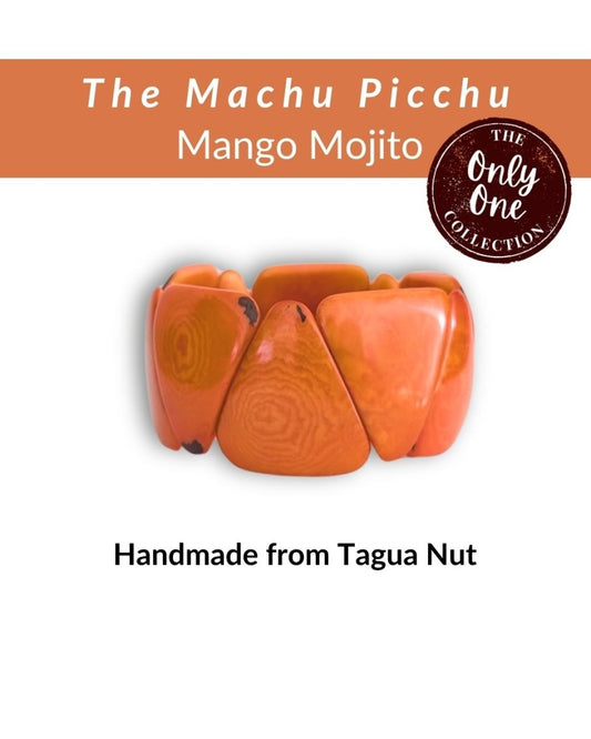 MACHU PICCHU — Handmade Tagua Bracelet — 'Only One' - The Happy Elephant - Tagua Jewellery