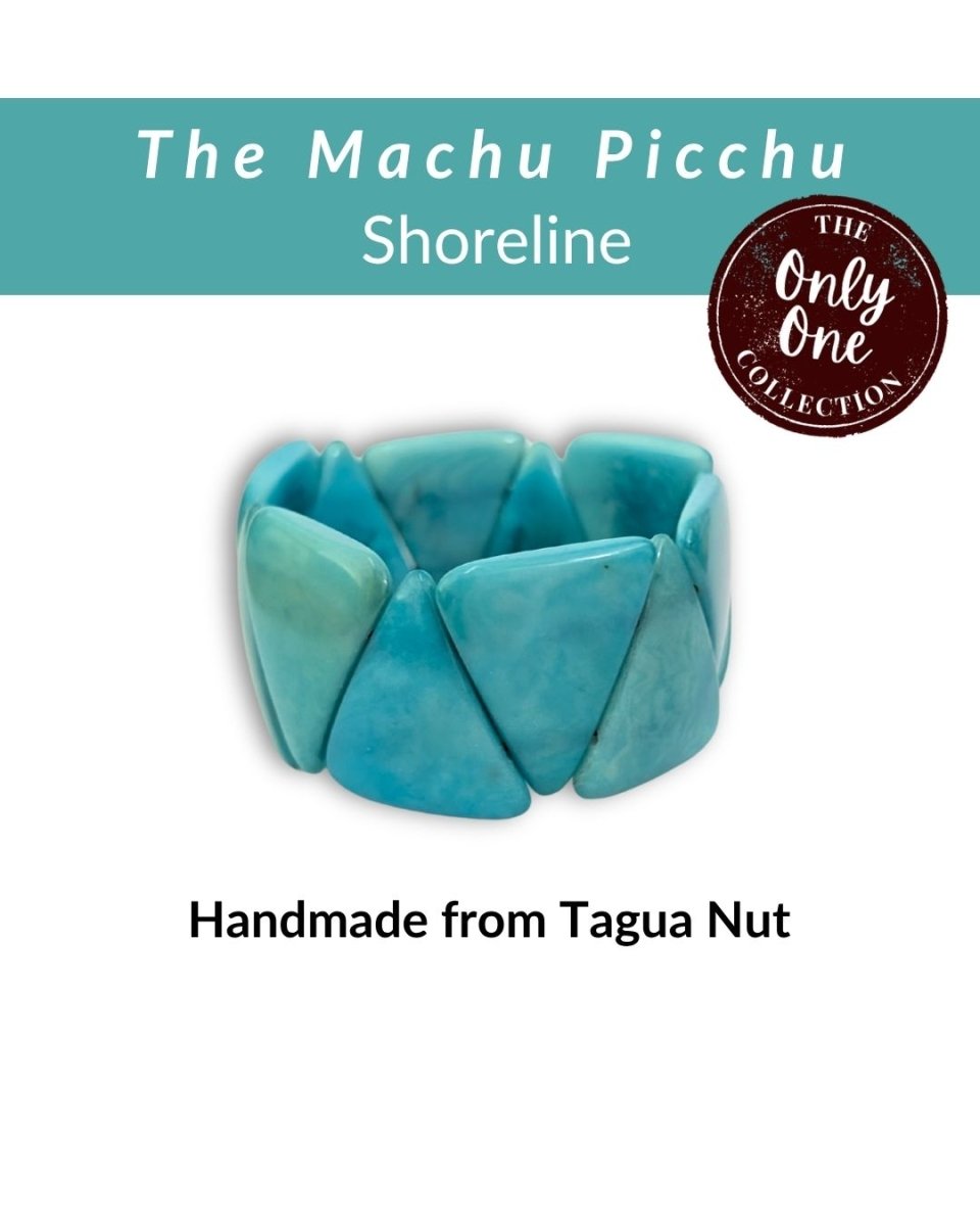 MACHU PICCHU — Handmade Tagua Bracelet — 'Only One' - The Happy Elephant - Tagua Jewellery