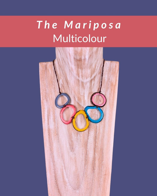 MARIPOSA · Botanical Artisan Tagua Necklace - The Happy Elephant - Tagua Jewellery