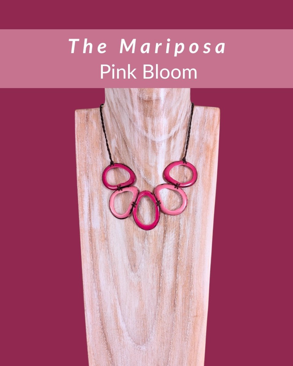 MARIPOSA · Botanical Artisan Tagua Necklace - The Happy Elephant - Tagua Jewellery
