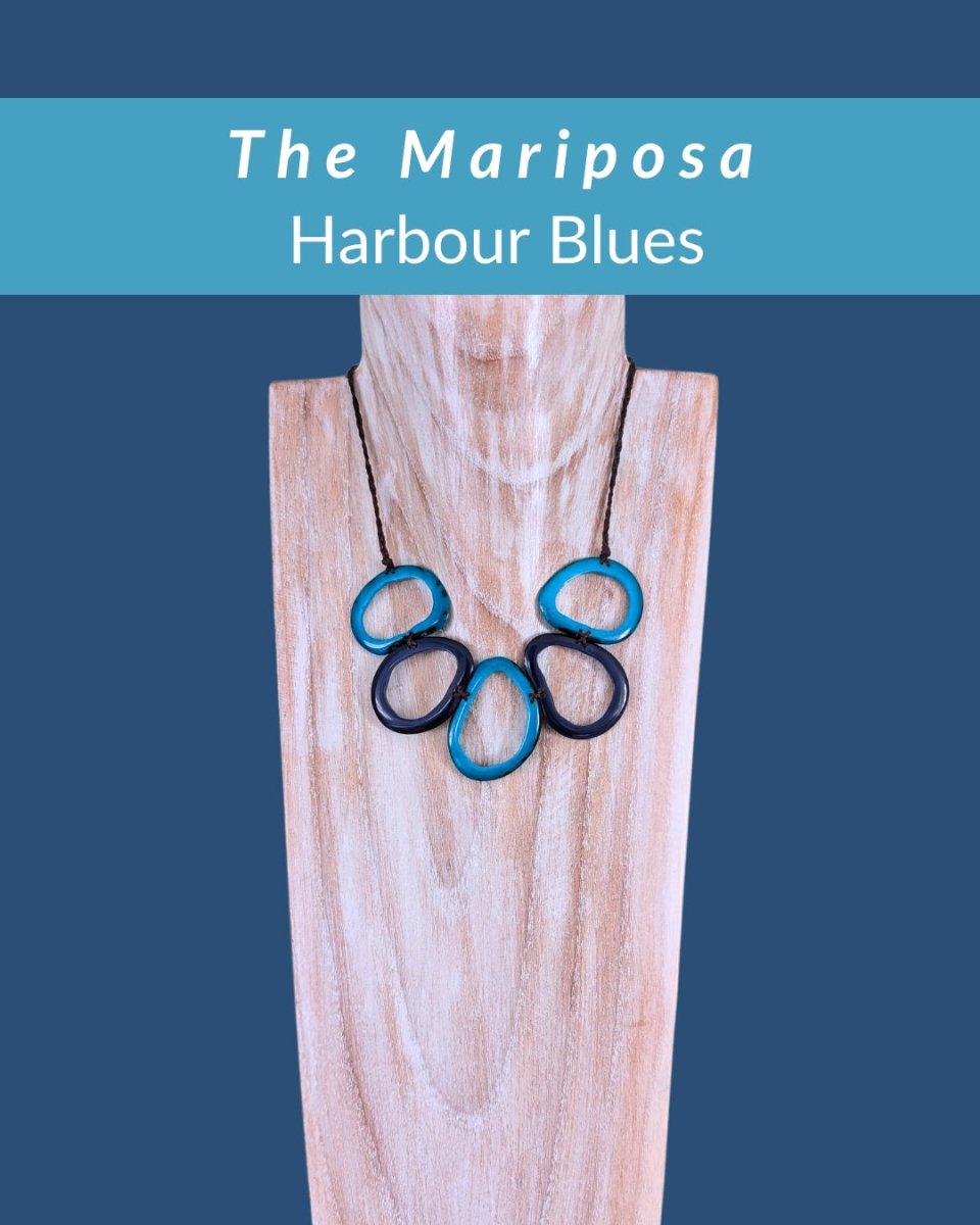 MARIPOSA · Botanical Artisan Tagua Necklace - The Happy Elephant - Tagua Jewellery