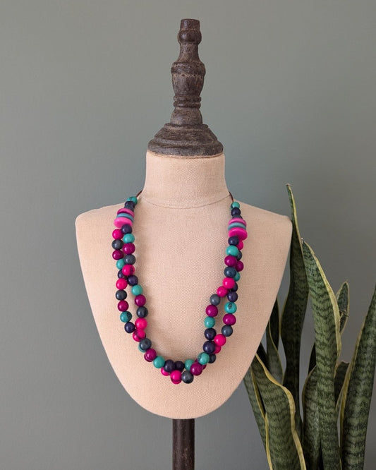 Meadow Acai Seed Necklace - The Happy Elephant - Tagua Jewellery