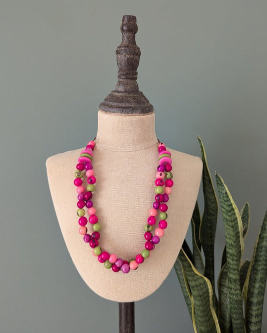 Meadow Acai Seed Necklace - The Happy Elephant - Tagua Jewellery