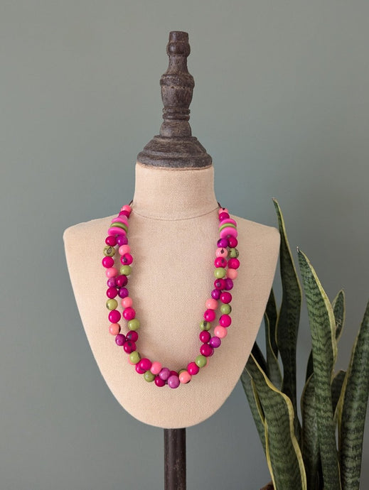 Meadow Acai Seed Necklace - The Happy Elephant - Tagua Jewellery