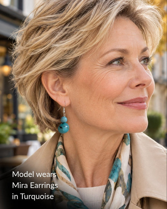 MIRA · Handmade Acai & Pambil Earrings - The Happy Elephant - Tagua Jewellery
