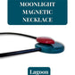 MOONLIGHT— Handmade Tagua Statement Magnetic Necklace - The Happy Elephant - Tagua Jewellery