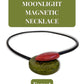 MOONLIGHT— Handmade Tagua Statement Magnetic Necklace - The Happy Elephant - Tagua Jewellery