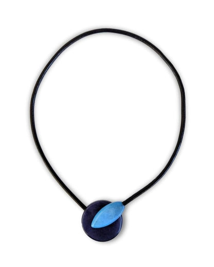 MOONLIGHT— Handmade Tagua Statement Magnetic Necklace - The Happy Elephant - Tagua Jewellery