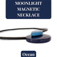 MOONLIGHT— Handmade Tagua Statement Magnetic Necklace - The Happy Elephant - Tagua Jewellery