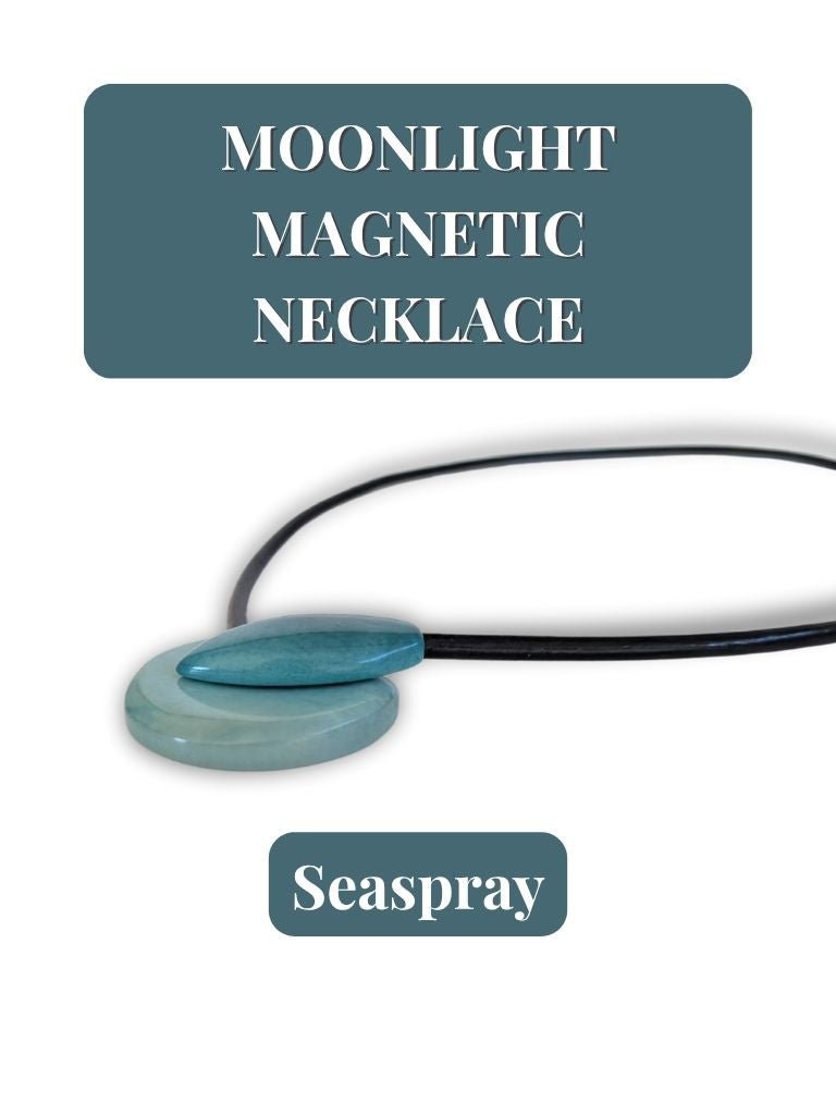 MOONLIGHT— Handmade Tagua Statement Magnetic Necklace — 'Only One' - The Happy Elephant - Tagua Jewellery