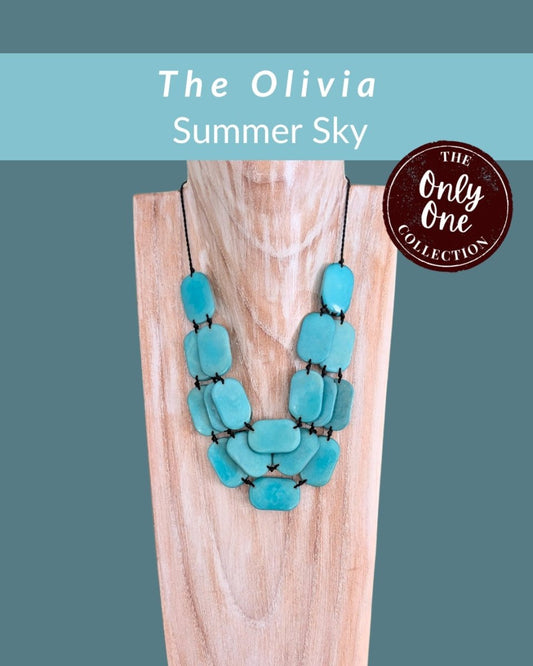 OLIVIA · Tagua Necklace · 'Only One' - The Happy Elephant - Tagua Jewellery