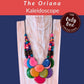 ORIANA — Handmade Tagua Statement Necklace — 'Only One' - The Happy Elephant - Tagua Jewellery