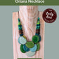 ORIANA — Handmade Tagua Statement Necklace — 'Only One' - The Happy Elephant - Tagua Jewellery