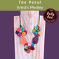 PETAL — Botanical Artisan Necklace — 'Only One' - The Happy Elephant - Tagua Jewellery