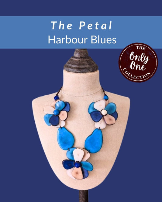 PETAL — Botanical Artisan Necklace — 'Only One' - The Happy Elephant - Tagua Jewellery
