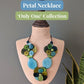 PETAL — Handmade Tagua Statement Necklace — 'Only One' - The Happy Elephant - Tagua Jewellery