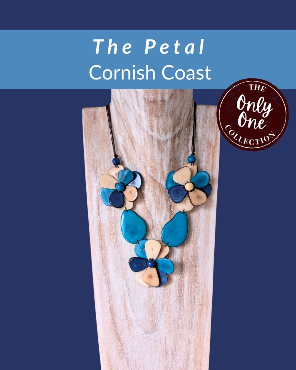 PETAL · Tagua Necklace · 'Only One' - The Happy Elephant - Tagua Jewellery