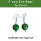 PIPPA — Handmade Tagua Earrings - The Happy Elephant - Tagua Jewellery
