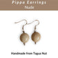 PIPPA — Handmade Tagua Earrings - The Happy Elephant - Tagua Jewellery