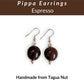 PIPPA — Handmade Tagua Earrings - The Happy Elephant - Tagua Jewellery