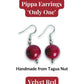 PIPPA — Handmade Tagua Earrings — 'Only One' - The Happy Elephant - Tagua Jewellery