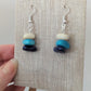 Crest of the Wave tagua nut earrings from The Happy Elephant inspired by the waves of the Cornish Coastline