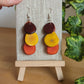 CASCADE  — Handmade Tagua Earrings