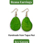 REANA — Handmade Tagua Earrings - The Happy Elephant - Tagua Jewellery
