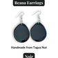 REANA — Handmade Tagua Earrings - The Happy Elephant - Tagua Jewellery