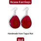 REANA — Handmade Tagua Earrings - The Happy Elephant - Tagua Jewellery