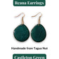 REANA — Handmade Tagua Earrings - The Happy Elephant - Tagua Jewellery