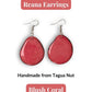 REANA — Handmade Tagua Earrings - The Happy Elephant - Tagua Jewellery