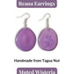 REANA — Handmade Tagua Earrings - The Happy Elephant - Tagua Jewellery