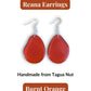 REANA — Handmade Tagua Earrings - The Happy Elephant - Tagua Jewellery