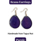 REANA — Handmade Tagua Earrings - The Happy Elephant - Tagua Jewellery