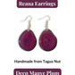 REANA — Handmade Tagua Earrings - The Happy Elephant - Tagua Jewellery