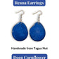 REANA — Handmade Tagua Earrings - The Happy Elephant - Tagua Jewellery