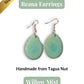 REANA — Handmade Tagua Earrings - The Happy Elephant - Tagua Jewellery