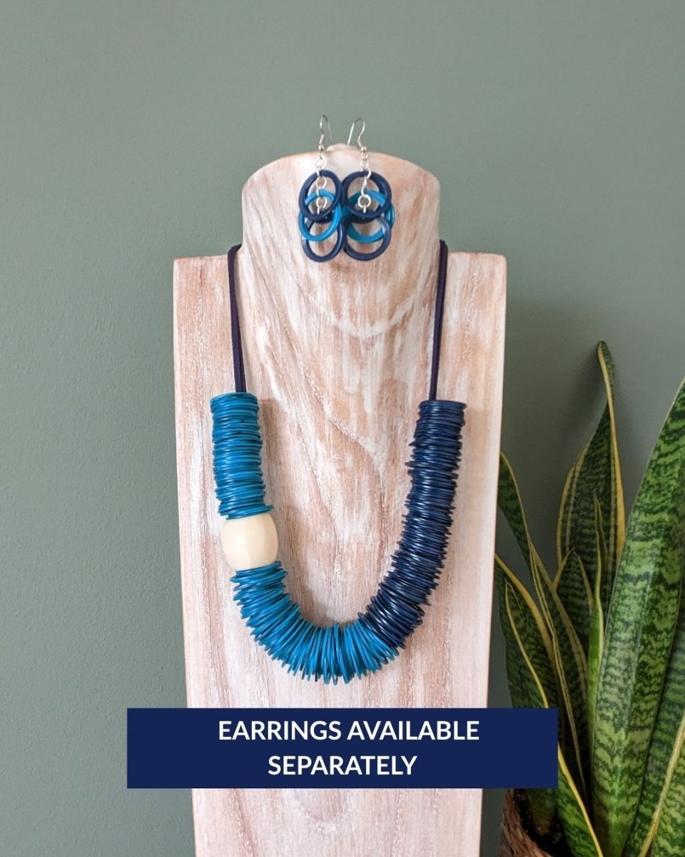 RINGLET — Handmade Tagua Statement Necklace - The Happy Elephant - Tagua Jewellery