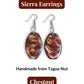 SIERRA — Handmade Tagua Earrings - The Happy Elephant - Tagua Jewellery