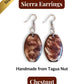 SIERRA — Handmade Tagua Earrings - The Happy Elephant - Tagua Jewellery